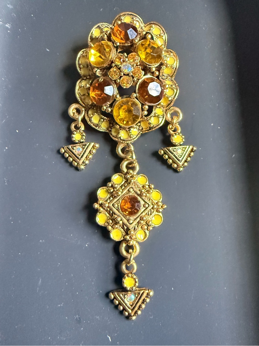 Victorian Revival-style brooch